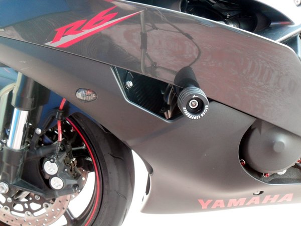 Verkleidungs Sturzpads für Yamaha YZF-R6 Bj 06- Motorrad